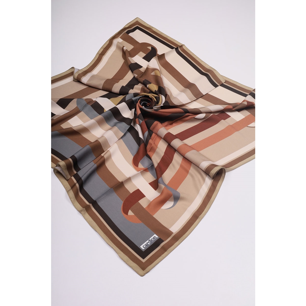 Cardion Gold Serisi Eşarp - Desen-12