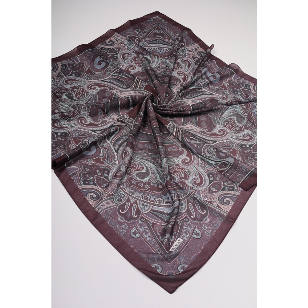 Miray Desenli 120 Cm Nevada Soft Eşarp - Desen-02