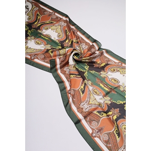 Levidor Desenli Hint İpeği Şal - Desen-02