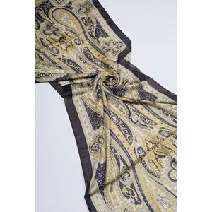 Levidor Desenli Hint İpeği Şal - Desen-06