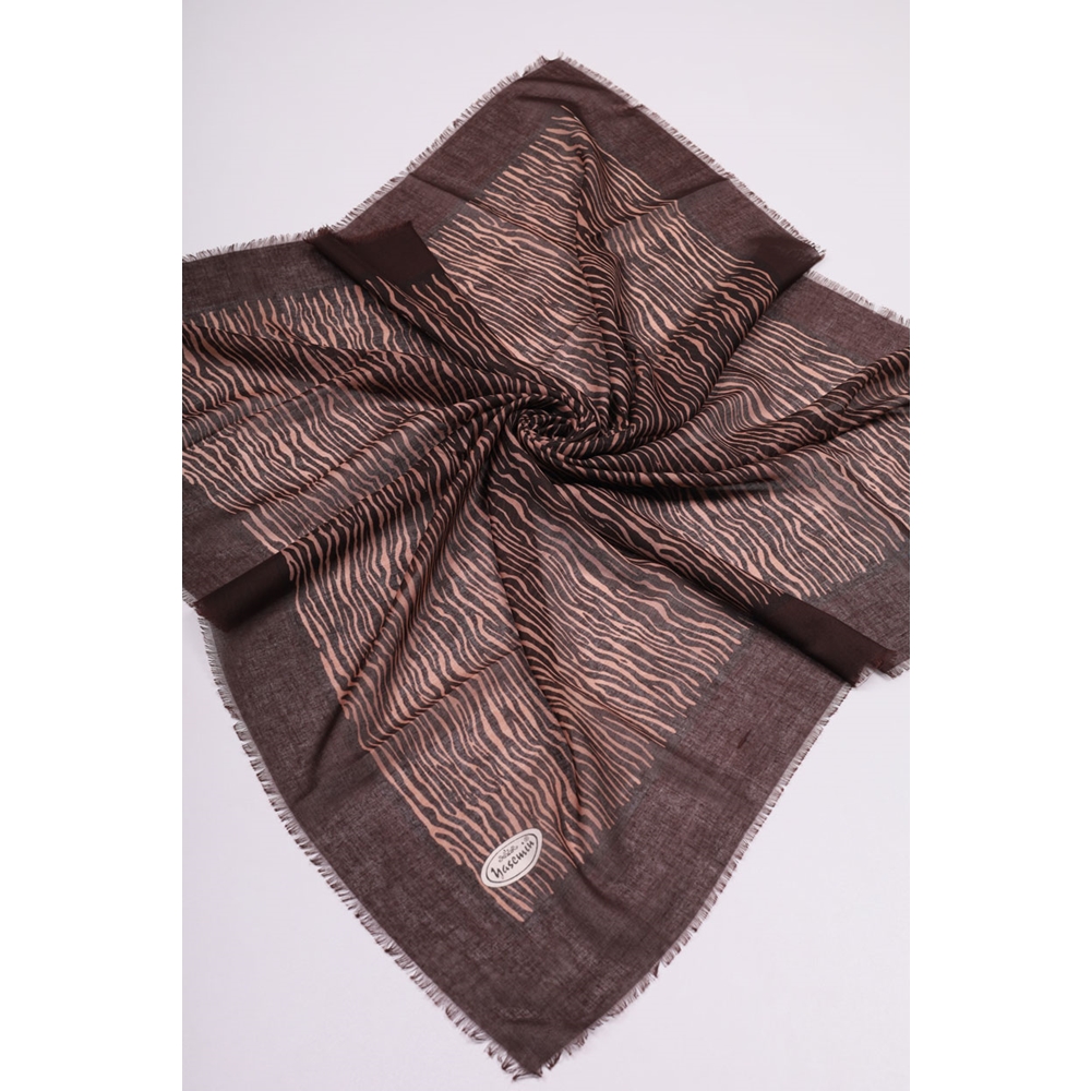 Yasemin İpek Desenli Sökme Tülbent - Desen-18