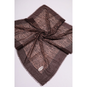 Yasemin İpek Desenli Sökme Tülbent - Desen-18