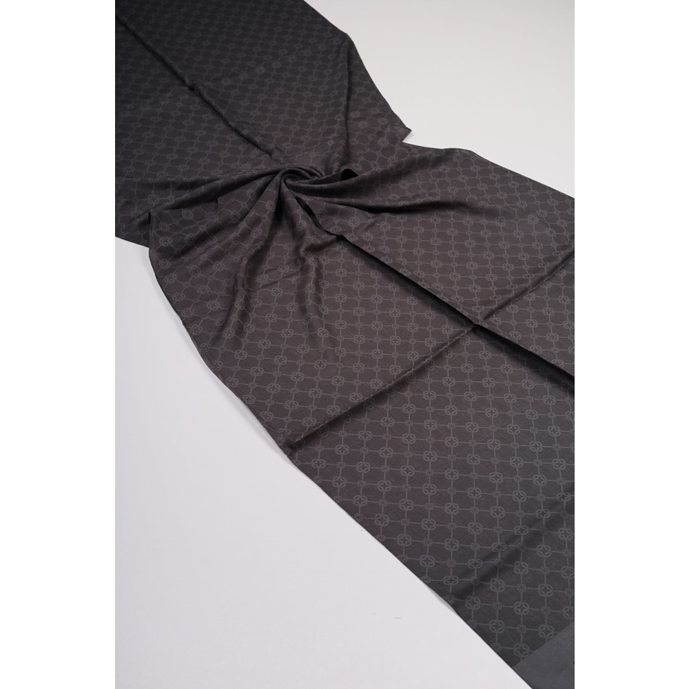 Aker Elegance Monogram Şal - Desen-06 - Lacivert