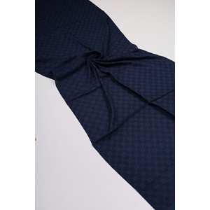 Aker Elegance Monogram Şal - Desen-06 - Lacivert