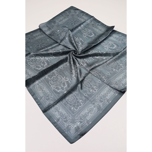 Hint İpek Desenli Vual Eşarp - Desen-03