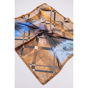 Levidor Desenli Kristal Eşarp - Desen-38