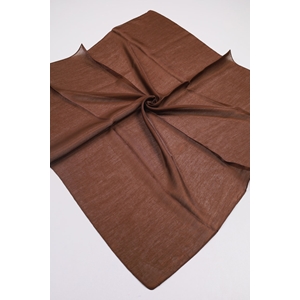 Scarfella Düz Renk Kehribar Eşarp - Desen-02