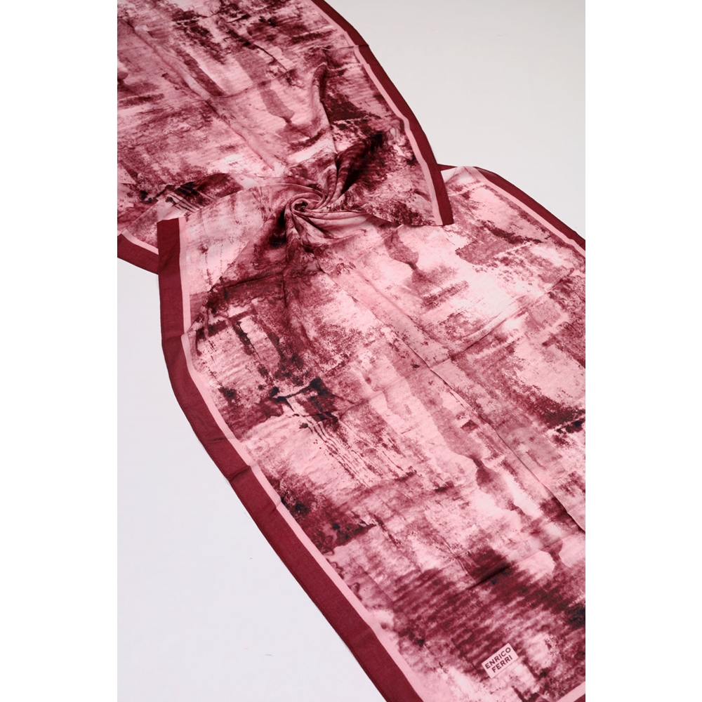 Hint İpek Enrico Ferri İpeksi Jan Jan Şal - Desen-02