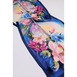 Hint İpek Exclusive Pamuk İpek Şal - Desen-01