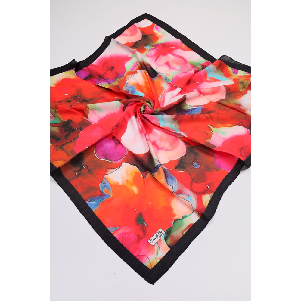 Scarfella İtalyan Viskon Eşarp - Desen-02