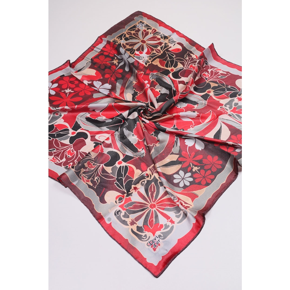 Levidor Desenli Kristal Eşarp - Desen-47