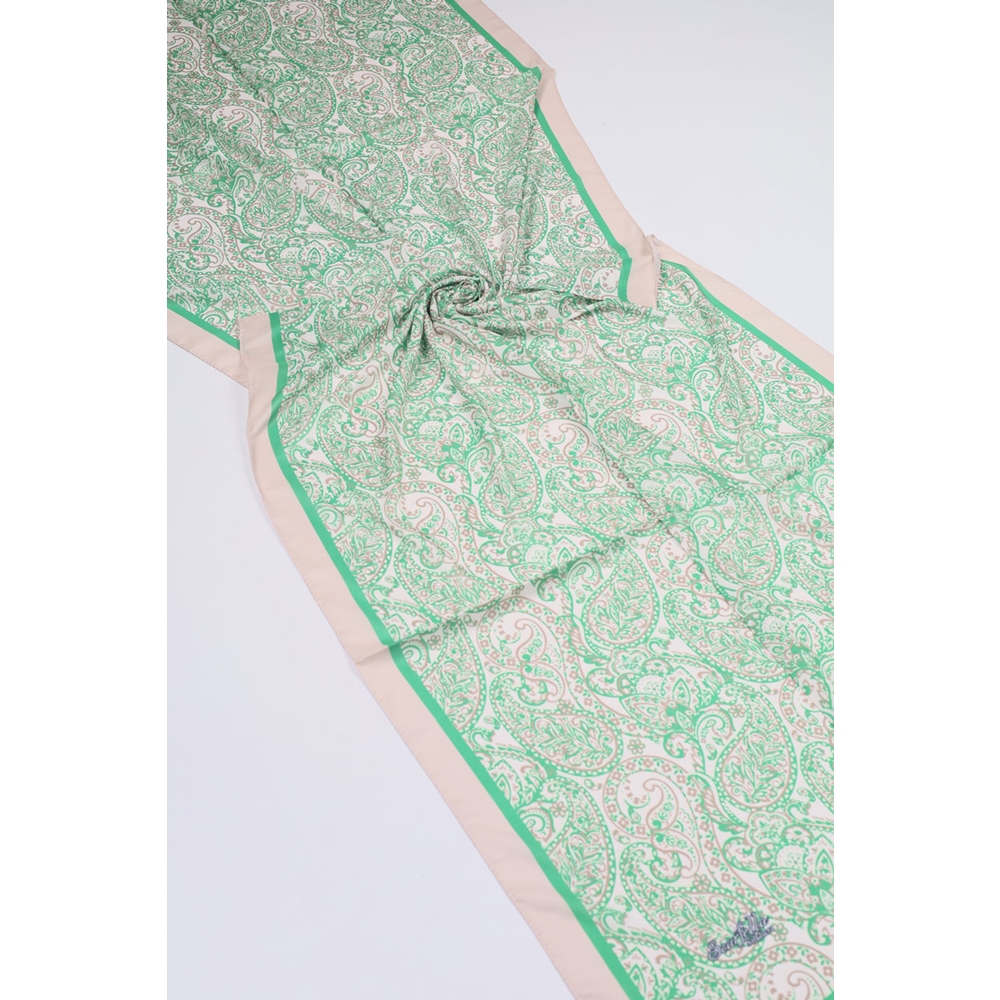 Scarfella Desenli Silk Licra Şal - Desen-08