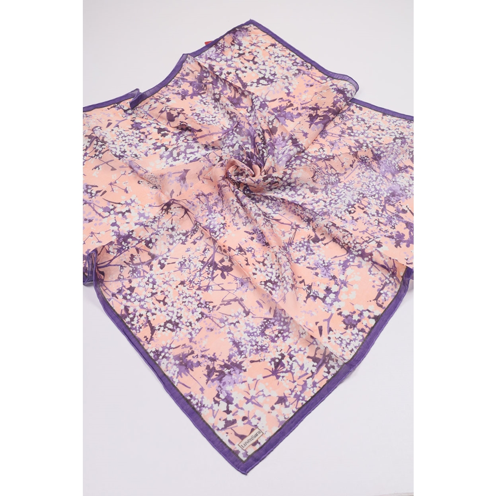 Luvensara Desenli Summer Eşarp - Desen-01 - Renk-09