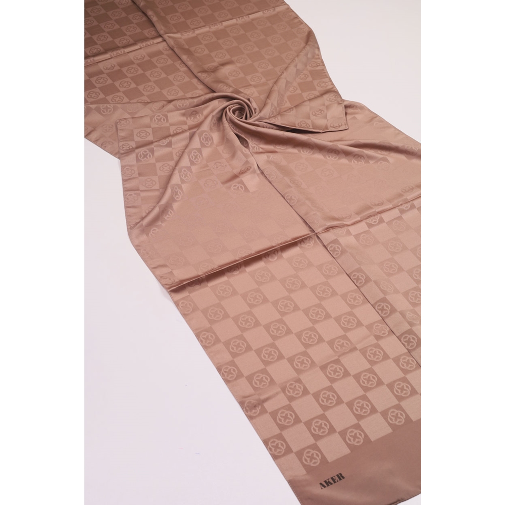 Aker Dama Monogram Şal - Desen-04