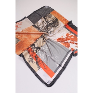 Levidor Desenli Kristal Eşarp - Desen-54