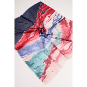 Poloist Desenli Sökme Tülbent - Desen-343