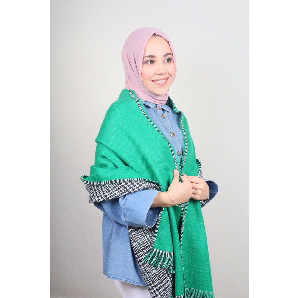 Forum Çift Taraflı Omuz Şalı - Desen-03