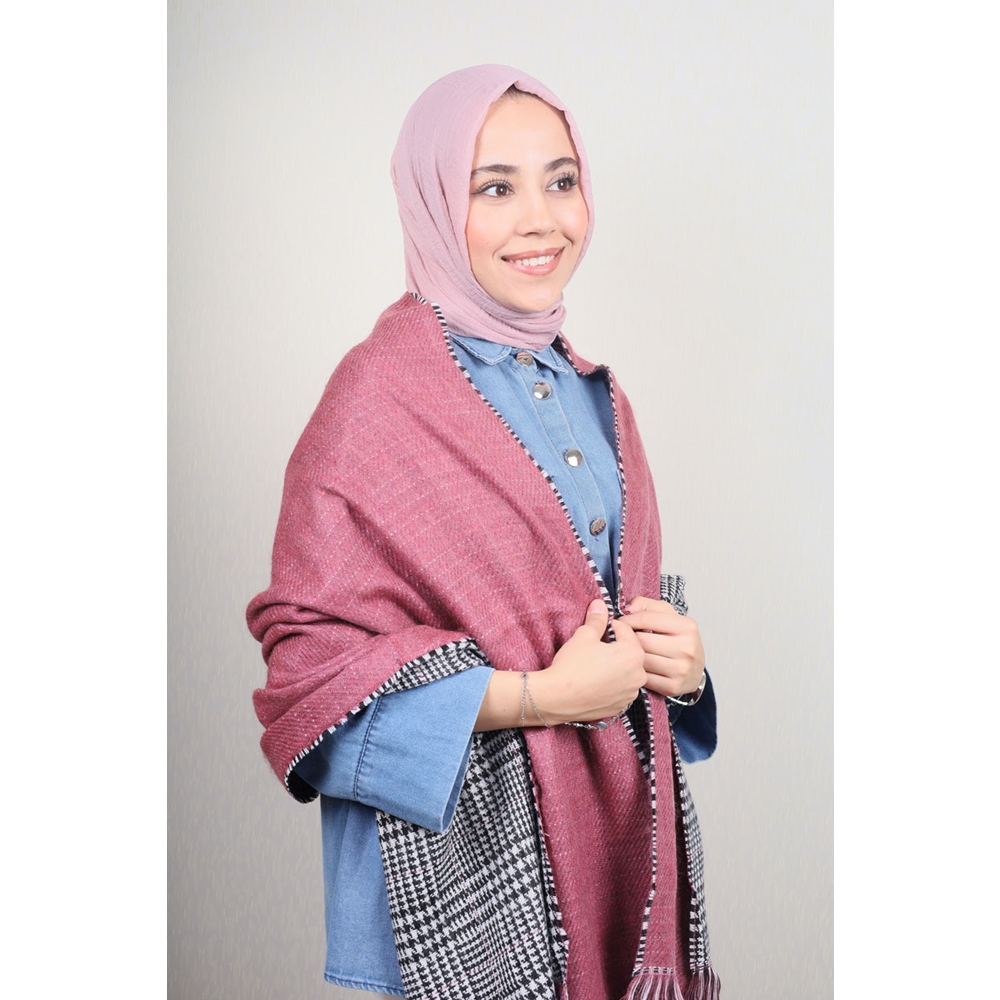 Forum Çift Taraflı Omuz Şalı - Desen-03