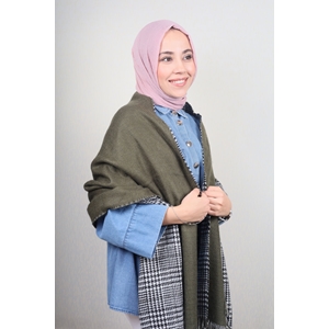 Forum Çift Taraflı Omuz Şalı - Desen-03