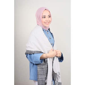 Forum Çift Taraflı Omuz Şalı - Desen-03