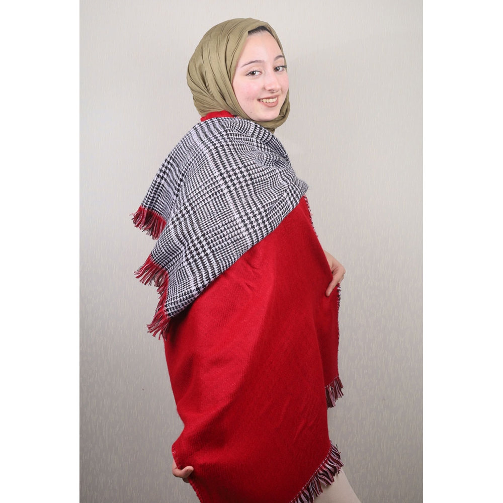 Forum Çift Taraflı Omuz Şalı - Desen-03