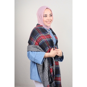 Forum Çift Taraflı Omuz Şalı - Desen-03