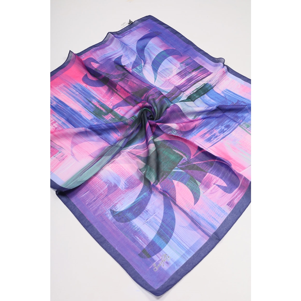 Scarfella Dijital Soft Eşarp - Desen-109