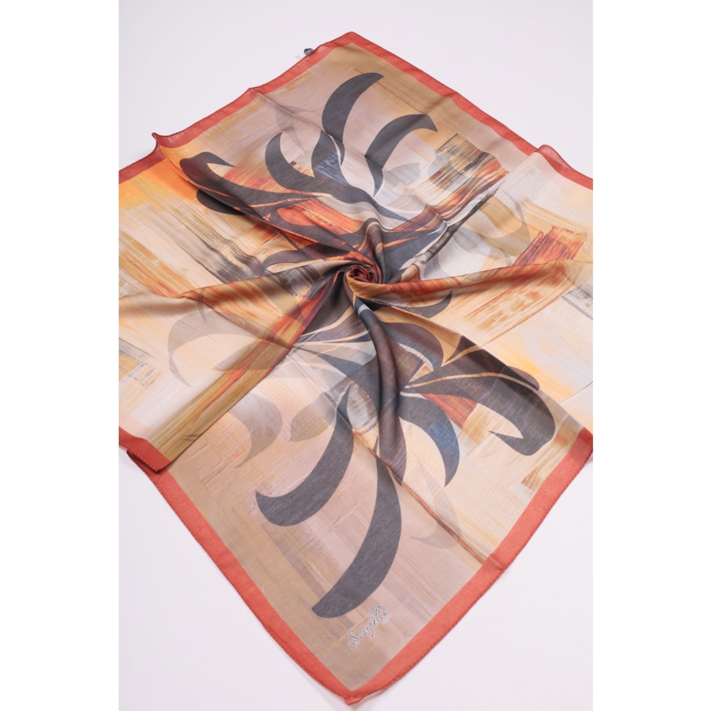 Scarfella Dijital Soft Eşarp - Desen-109