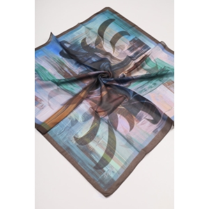 Scarfella Dijital Soft Eşarp - Desen-109