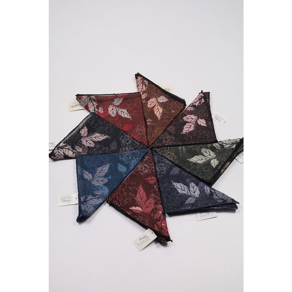 Scarfella Soft El Dikişli Eylül Eşarp - Desen-15