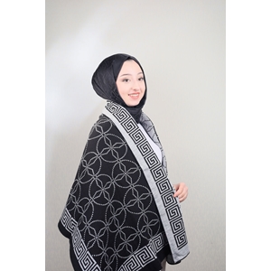 Baysem Triko Omuz Şalı - Desen-14 - Renk-21