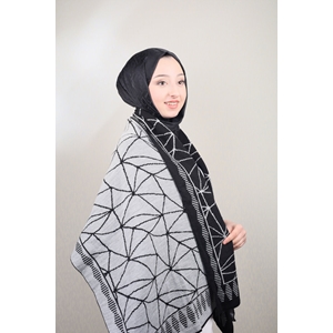 Baysem Triko Omuz Şalı - Desen-14 - Renk-21