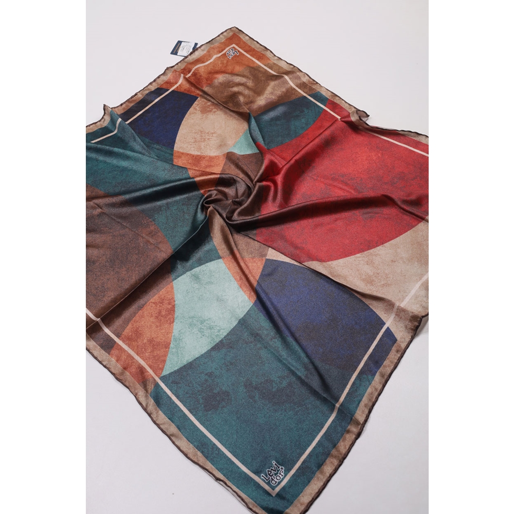 Levidor Desenli Kristal Eşarp - Desen-57