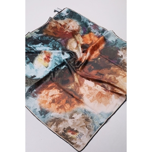 Levidor Desenli Kristal Eşarp - Desen-59