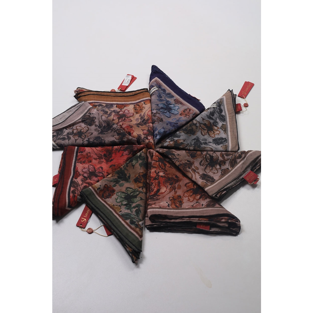 Luvensara Desenli Summer Eşarp - Desen-07