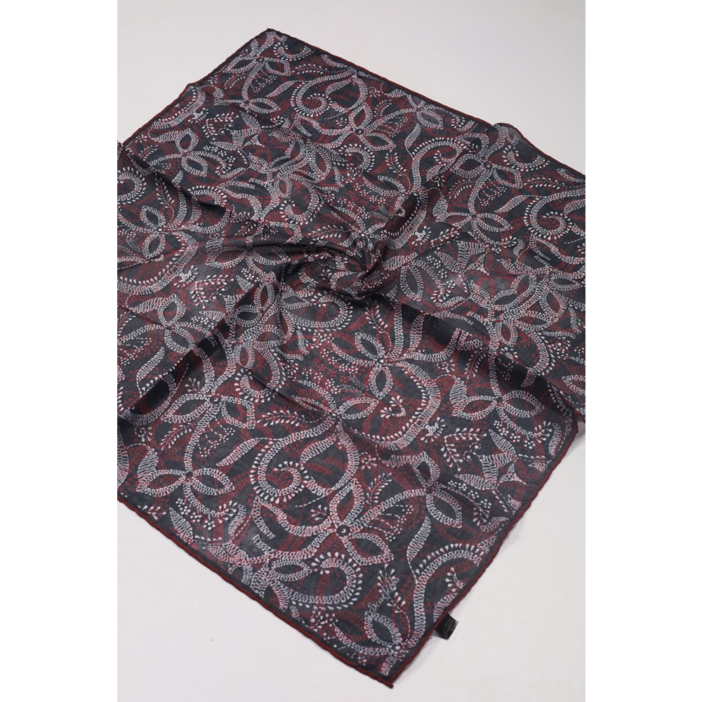 Scarfella Soft El Dikişli Eylül Eşarp - Desen-40