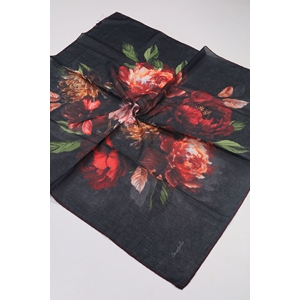 Scarfella Soft El Dikişli Eylül Eşarp - Desen-42