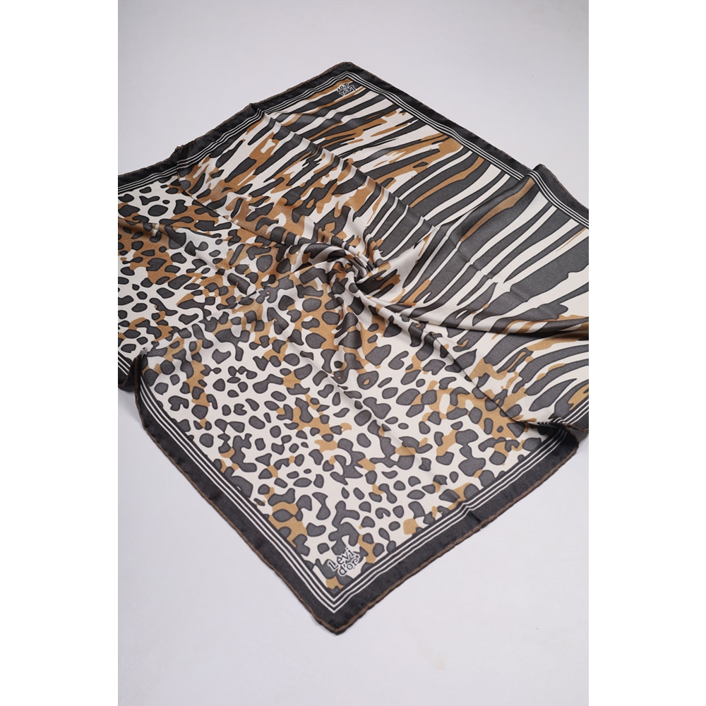 Levidor Desenli Kristal Eşarp - Desen-64