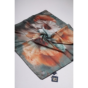 Levidor Desenli Kristal Eşarp - Desen-65