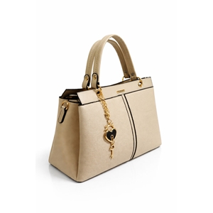 Scarfella 3341 Bayan Çanta - Bej