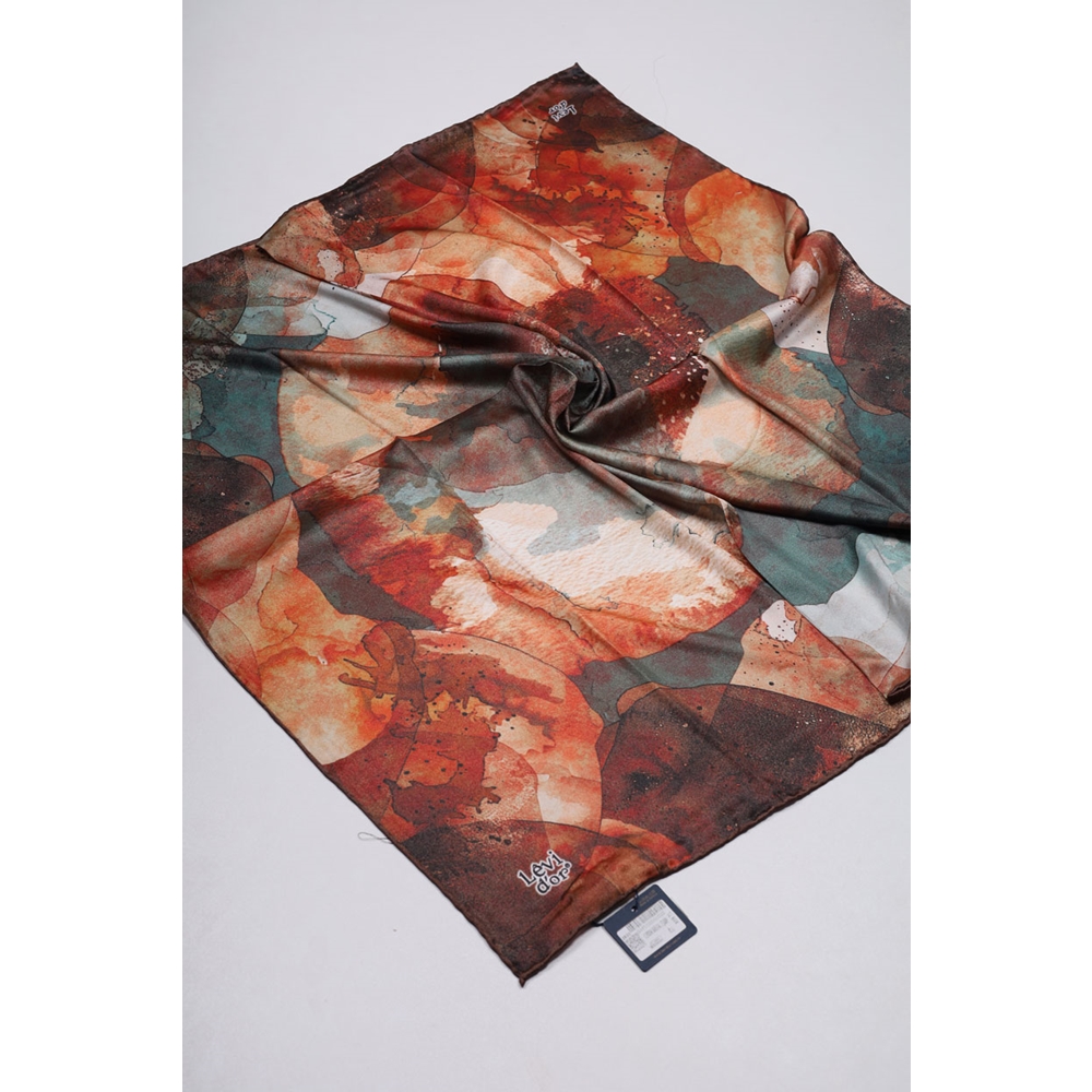 Levidor Desenli Kristal Eşarp - Desen-68