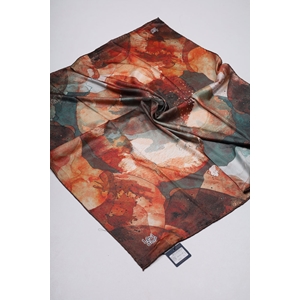 Levidor Desenli Kristal Eşarp - Desen-68