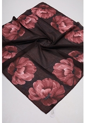 Scarfella Soft El Dikişli Eylül Eşarp - Desen-55