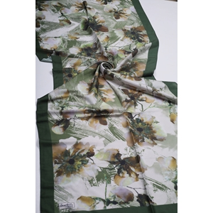 Scarfella Desenli Naturel Şal - Desen-130