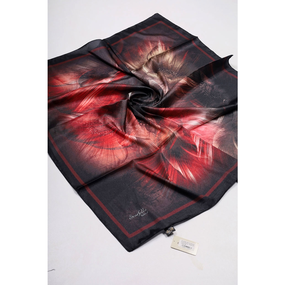 Scarfella Hybrid Desenli Kristal Eşarp - Desen-03