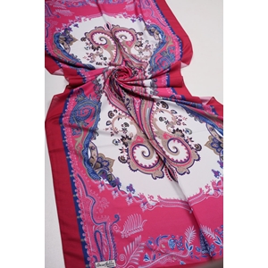 Scarfella Desenli Naturel Şal - Desen-145