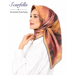 Scarfella Yaz Esintisi Fresh Eşarp - Desen-104