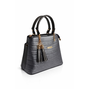 Scarfella 3328 Bayan Çanta - Füme