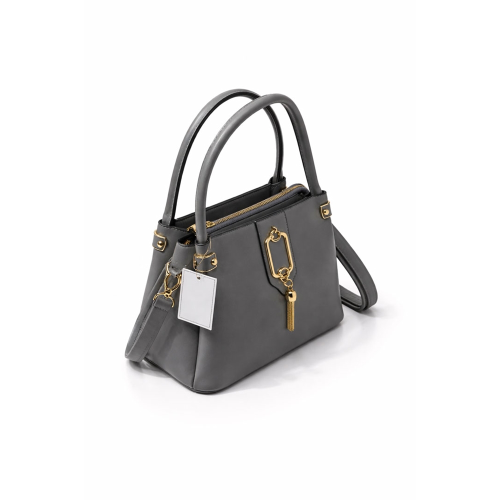 Scarfella 3359 Bayan Çanta - Füme