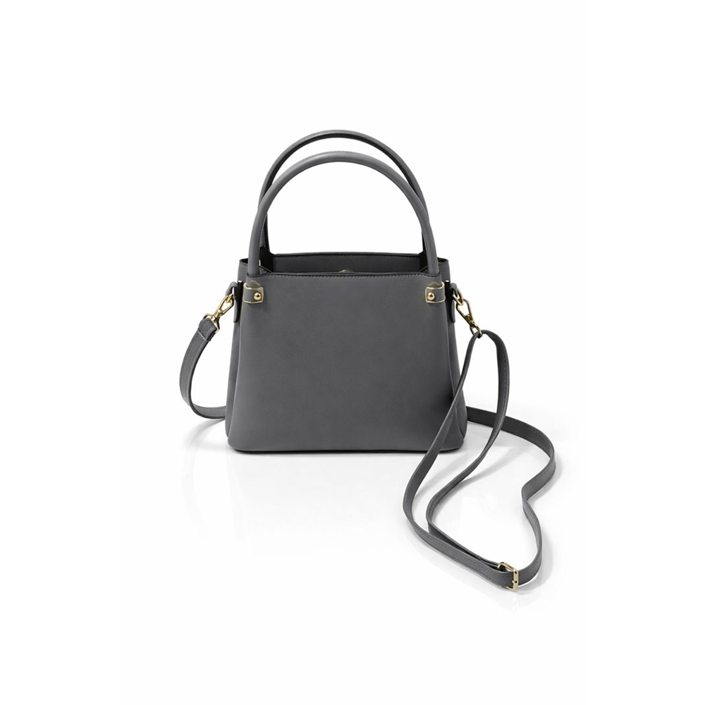 Scarfella 3359 Bayan Çanta - Füme